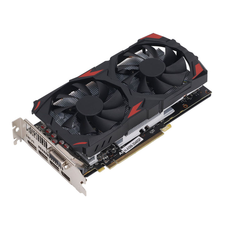 Gaming Graphics Card, RX 580 Graphics Card Efficient 256BIT with