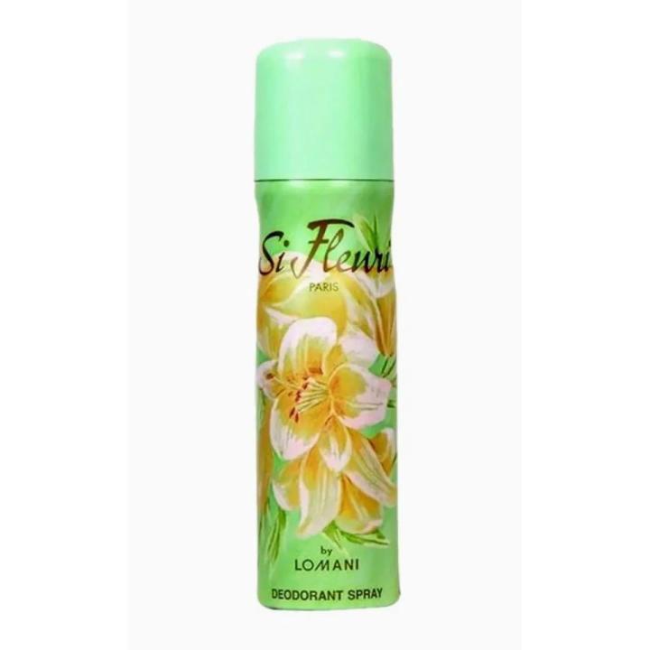 International France product Body Spray Lomani Paris Si Fleuri used for female - 150 ml