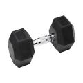 Hex Dumbbell 15 kg - Black.