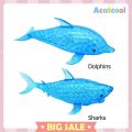 Sensory Stress Ball, Shark Dolphin Fidget Toys, Stress Relief Animal Water Toy. 