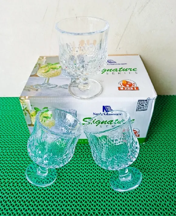 Everyday%20Use%20good%20quality%20Strong%20Crystal%20Clear%20Unique%20design%20Heavy%20Sharbat%20Juice%20Lassie%20Glass%20Set%206%20Piece%20capacity%20200%20Ml%20-%20Image%202