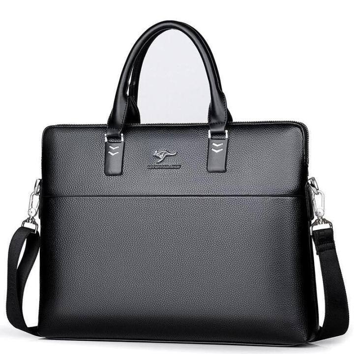 KANGAROO High Quality Leather Bag Laptop Business or Fashion Waterproof