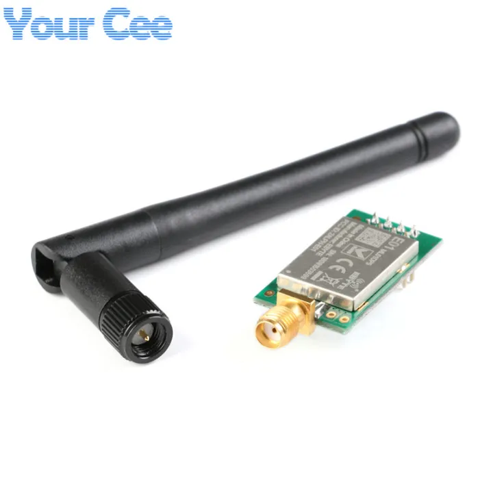Long Range E01-ml01dp5 Ml01dp5 Ebyte 20dbm 2100m Spi Nrf24l01+pa+lna 2.4ghz Rf Wireless Transceiver Module Antenna With Shield