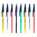 Econo - Gives impression of a pencil - Long Usage - Classic Looking - Multicolor - Pack Of 30 Pens Black ink color - Ball Pen. 