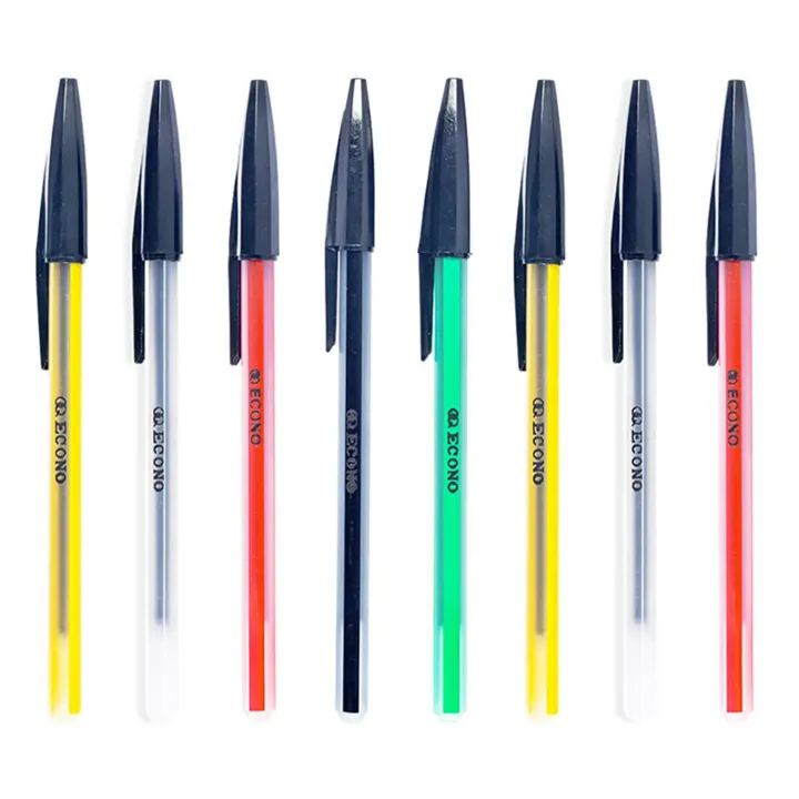 Econo%20Ball%20Pen%20-%20Pack%20Of%2030%20Pens%20-%20Black%20ink%20color%20-%20Gives%20impression%20of%20a%20pencil%20-%20Long%20Usage%20-%20Classic%20Looking%20-%20Multicolor%20body%20-%20Image%202