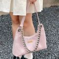HAEX Fashion Design Women's Bag 2022 Trend Korean Style Chains Ladies Underarm Shoulder Bags Daily Sac A Main Femme Shoppers.