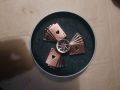 Metal Fidget Spinner Stress Reducer Toy - Golden. 