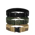 【Popular】 Men's Outdoor Work Military Tactical Belt Hiking Quick Release Plastic Buckle Polypropylene Web Belt Belt.