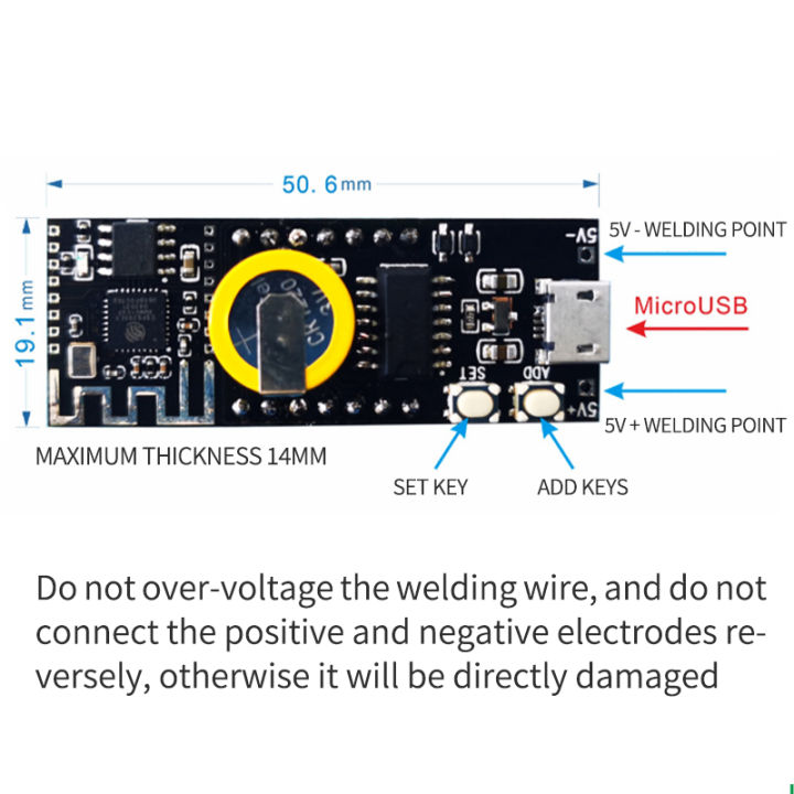 WiFi%20timing%20clock%20module%20network%20automatic%20timing%20LED%20digital%20tube%20electronic%20clock%20kit%20USB%205V%20Precise%20self%20illumination%20-%20Image%203