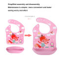 Multi Color Baby Eating Smock Adjustable Thin Bibs for Boys and Girls Waterproof Baby Reverse Dressing Children's Painting Clothes.