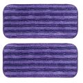 Reusable Microfiber Mop Pads for Swiffer Wet Jet, Wet and Dry Pad, Household Dust Cloth, Cleaning Accessories, 2Pcs. 