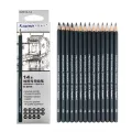 Kasimir 12pcs Graphite Sketching Pencils Professional Sketc;6h Pencils Set for Drawing 6B,7B,8B,10B. 