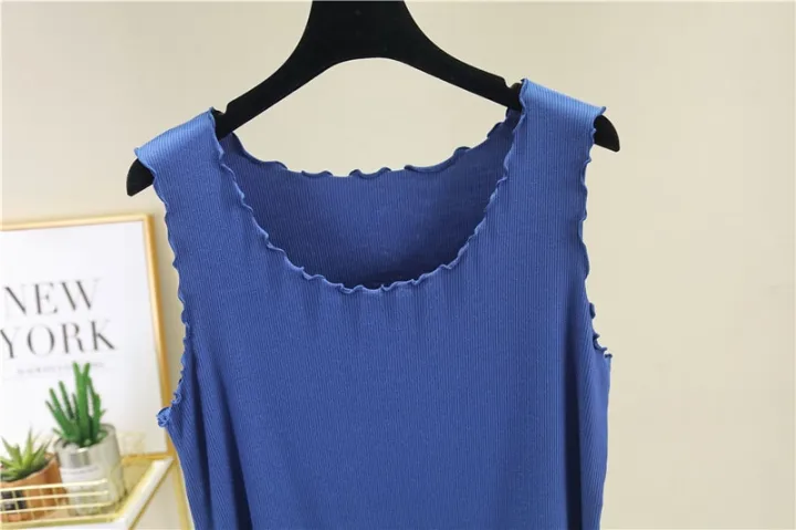 Tank%20Top+%20Shorts%20Summer%20Pajamas%202%20Piece%20Set%20Casual%20Homewear%20Suit%20for%20Women%20Summer%20Pajamas%20Set%20Female%20Modal%20Atoff%20Home%20Clothes%20-%20Image%206