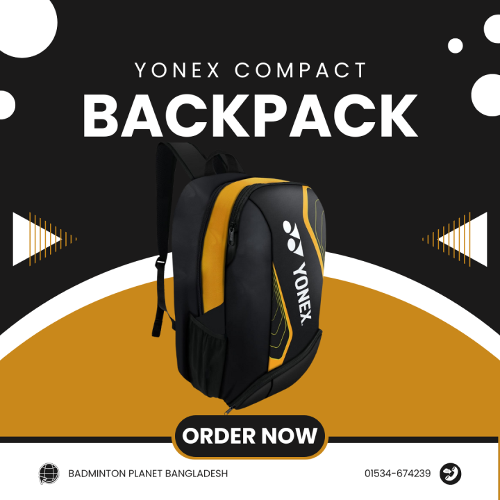 Yonex Ace Compact Backpack With Laptop Compartment