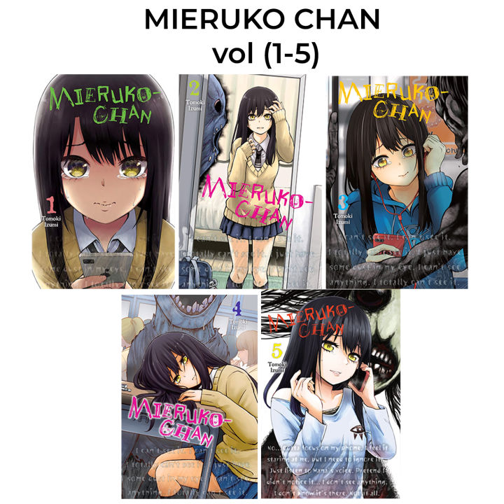 Mieruko-chan Volume (1-5) set Paperback Manga | MH Shop