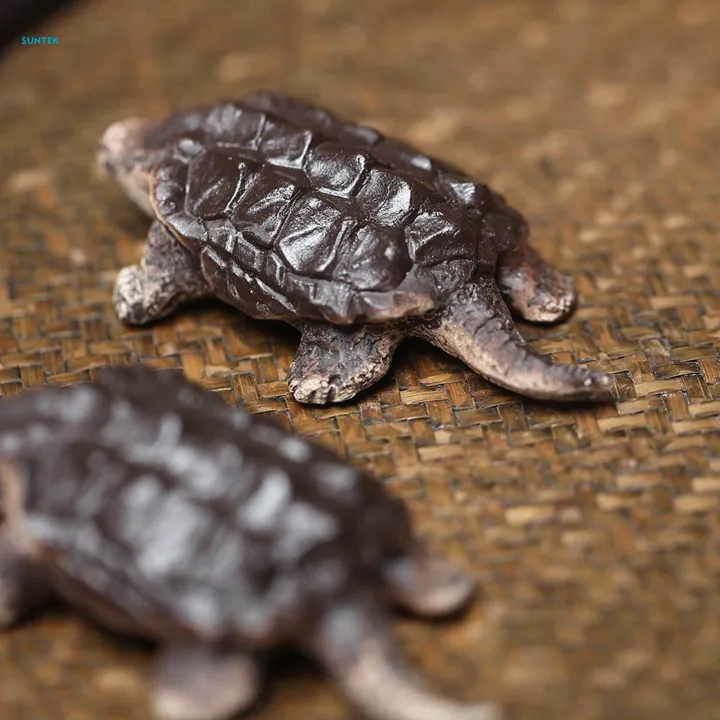 Snapping%20Turtle%20Figurine%20Tea%20Pet%20Sculpture%20Snapping%20Turtle%20Statue%20for%20Table%20-%20Image%207