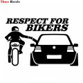 【Mary DAI Store】Three Ratels TZ-1430 13x20cm respect for car stickers auto decals. 