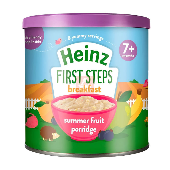 Heinz First Steps Breakfast Summer Fruits Porridge 7m+ 220g UK