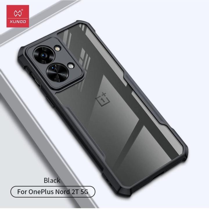 Xundd Case For OnePlus Nord 2T Case Shockproof Transparent Bumper Back Phone Cover For Nothing Phone Cover Funda Nothingphone (Back Case Cover For Smartphone)