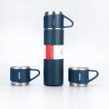 New 304 stainless steel thermos flask set one lid multi-use handle portable cup business office three-piece set coffee cup. 
