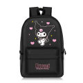 Sanrios Kuromi My Melody New Shoulders Backpack Pupil High-Capacity Anime Kawaii Storage Bag Schoolbag Birthday Gifts 47cm. 