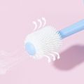 RENJE Newborn Soft Silicone Fresh Breath Teeth Cleaning Tooth Decay Prevention 360 Degree Children Teeth Brush Baby Training Toothbrush Oral Care Tools Kids Toothbrush. 