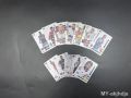 55Pc World Football Stars Silver Waterproof Plastic Cards - 54 Pieces Silver FIFA Card. 