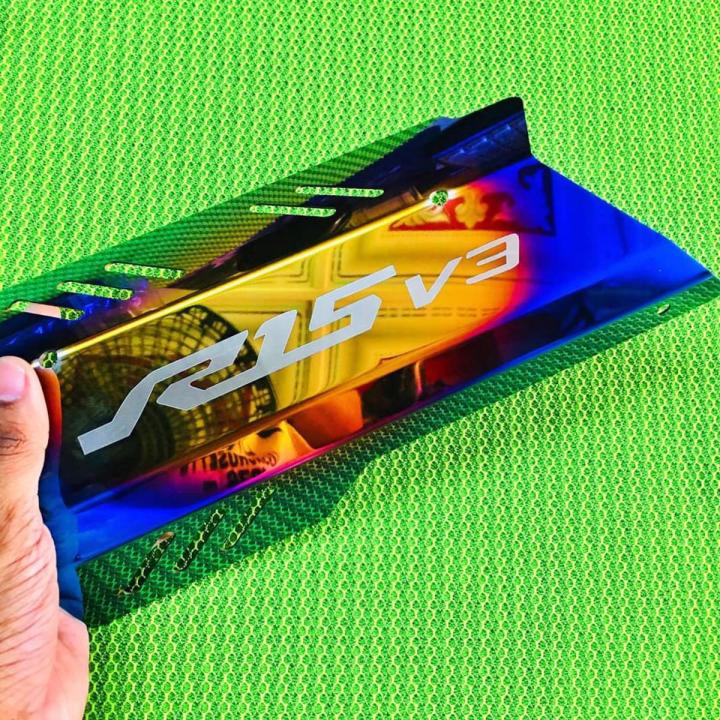 Yamaha R15 V3 Silencer Metal Cover