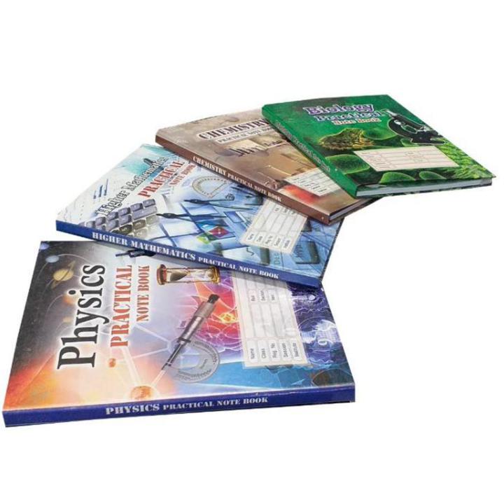 SCIENCE PRACTICAL NOTE BOOK -4 Pcs
