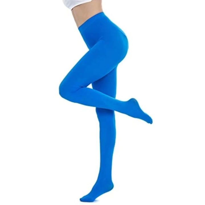 Women%E2%80%99s%20Solid%20Colored%20Full%20Footed%20Tights%20Pantyhose%20Vibrant%20Color%20Opaque%20Fashion%20Tights%20Hosiery%20-%20Image%204