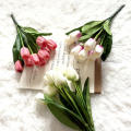 Tulip Artificial Flowers Tulip Bouquet Fake Flower Wedding Bouquet Garden Tulip Bouquet Bouquet Decor. 