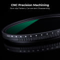 K F Concept 37mm-82mm Variable Neutral Density Lens Filter ND8-ND2000 (3-11stop) ND Lens Filter with 24-Layer Waterpoof Coatings. 