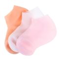 2PCS Silicone Moisturizing Spa Gel Heel Socks Foot Hand Care Sock Anti Cracking Dead Skin Remove Protector Pain Relief Pedicure. 