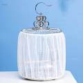 Bird Cage Cover Elastic Soft Birdcage Catcher for Macaw Conures Parakeet S. 