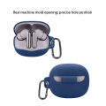QCY Buds ANC HT15 Only cover Premium Artificial Carrying cover Shockproof Earbuds Cover Box For Buds Soft Silicone Bluetooth Headphone Cover. 