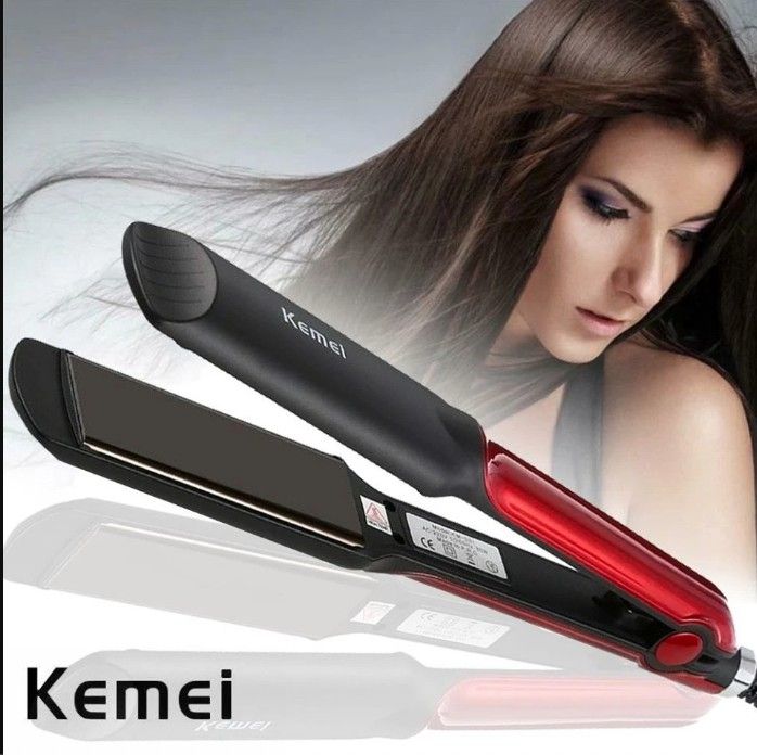 Kemei%20KM-531%20Professional%20Hair%20Straightener%20-%20Black%20and%20Red%20-%20Image%205