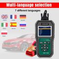KONNWEI KW470 OBDII Code Reader Battery Tester Full System Diagnostic Scanner Replacement for Ford for Universal Car After 1996. 