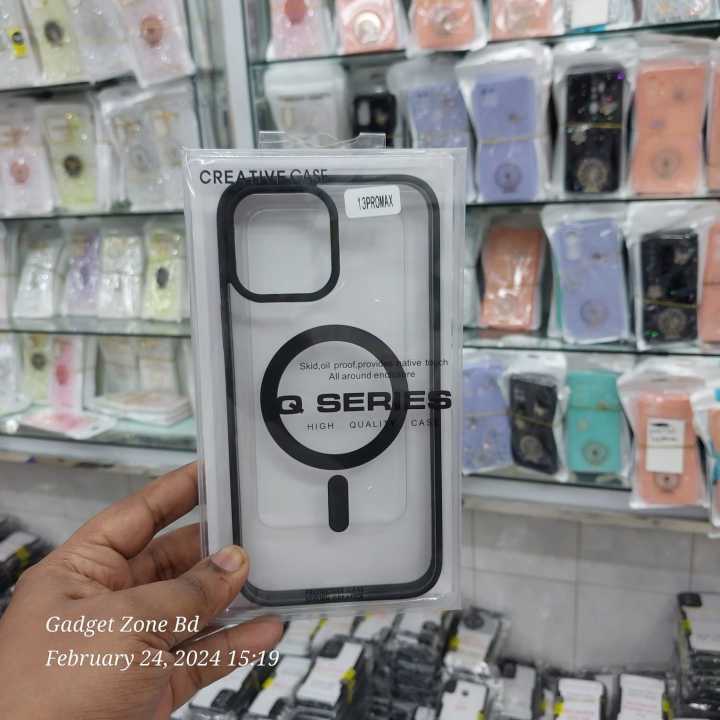 For iPhone 11 Pro Magsafe Magnetic case Charger supported Slim Clear  transparent Silicone Back Cover cases