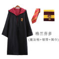 Harry Potter Academy Robe Cos Costume Gryffindor Magic Robe Hogwarts Wizard Robe Performance Costume Halloween.
