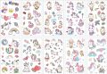 10pcs Temporary Tattoos Stickers for Kids Cute Cartoon Tattoos Waterproof for Hands Body Tatuajes Temporales Ninos Naklejki. 