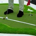 Golf Putting Ruler Instructional Swing Trainer Golf Training Aid for Practice Use. 