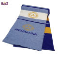Argentina, Brazil, France, Germany Wool Sports Football Team Scarf Muffler - Maflar For Men.