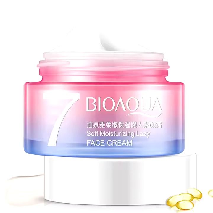 BIOAQUA 7 Soft Moisturizing Lazy Face Cream- 50g