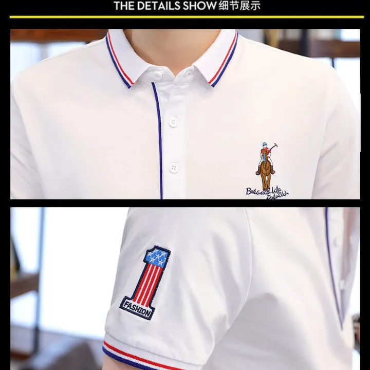 Cotton%5D%20Seiko%20embroidered%20T-shirt%20men's%20Paul%20shirt%20Korean%20version%20polo%20shirt%20summer%20lapel%20fashion%20short%20sleeve%20T-shirt%20men's%20top%20-%20Image%203