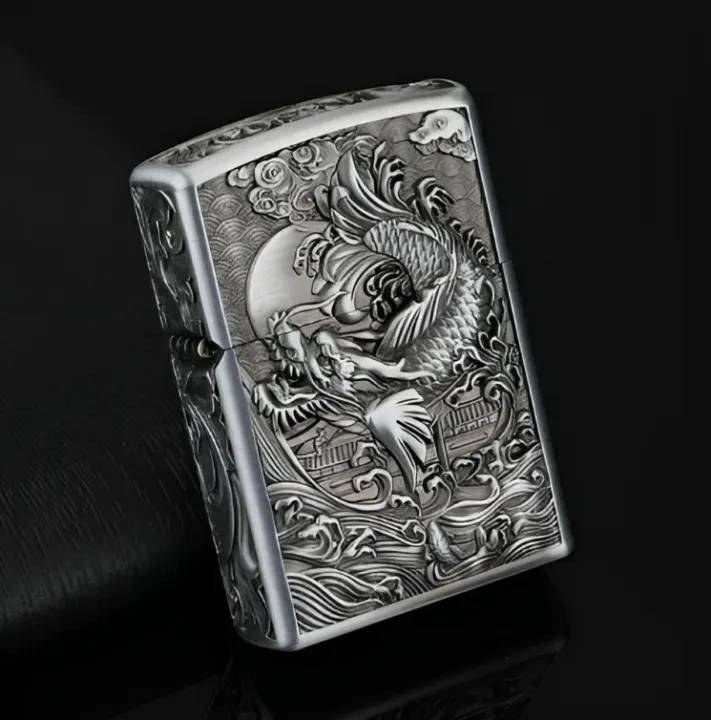 New%20Zorro%20Good%20quality%203D%20carved%20armor%20Windproof%20oil%20lighter%20-%20Image%207