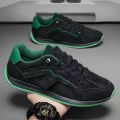 Forrest Gump Men's Winter 2023 New Retro Trend Casual Sneakers Men's Soft Sole Slip-On Running Trendy Shoes.