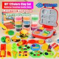 【Ready Stock Play Doh Set Pretend Play Play Doh Clay Play Dough Playset Plasticine Slime Set Slime Kit Making Hamburger Noodles Dumplings Ice cream Machine Mould Play Toy Kitchen Toy Cooking Playset Kid Fun Game Tanah Liat. 