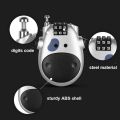Cow Resettable Combination Travel Lock, 3-Digit Cable Lock for Suitcases, Filing Cabinets, Luggage, Suitcase, Luggage Locks, School Gym Loose.