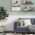40cm Width Self Adhesive Vinyl Film Wallpaper Waterproof Wall Stickers for Bathroom Kitchen Furniture Room Decor Home Improvem.