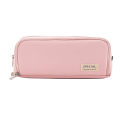 ANGOO Pencil Case 3 Compartment Pouch Pen Bag for School Teen(Black) - pencil bag.